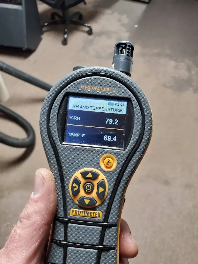 Moisture meter humidity assessment for Mold Remediation & Removal in Sudley